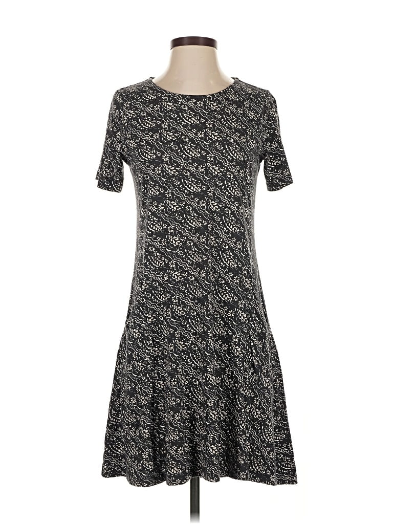 Pre-owned Fat Face Casual Dress In Gray