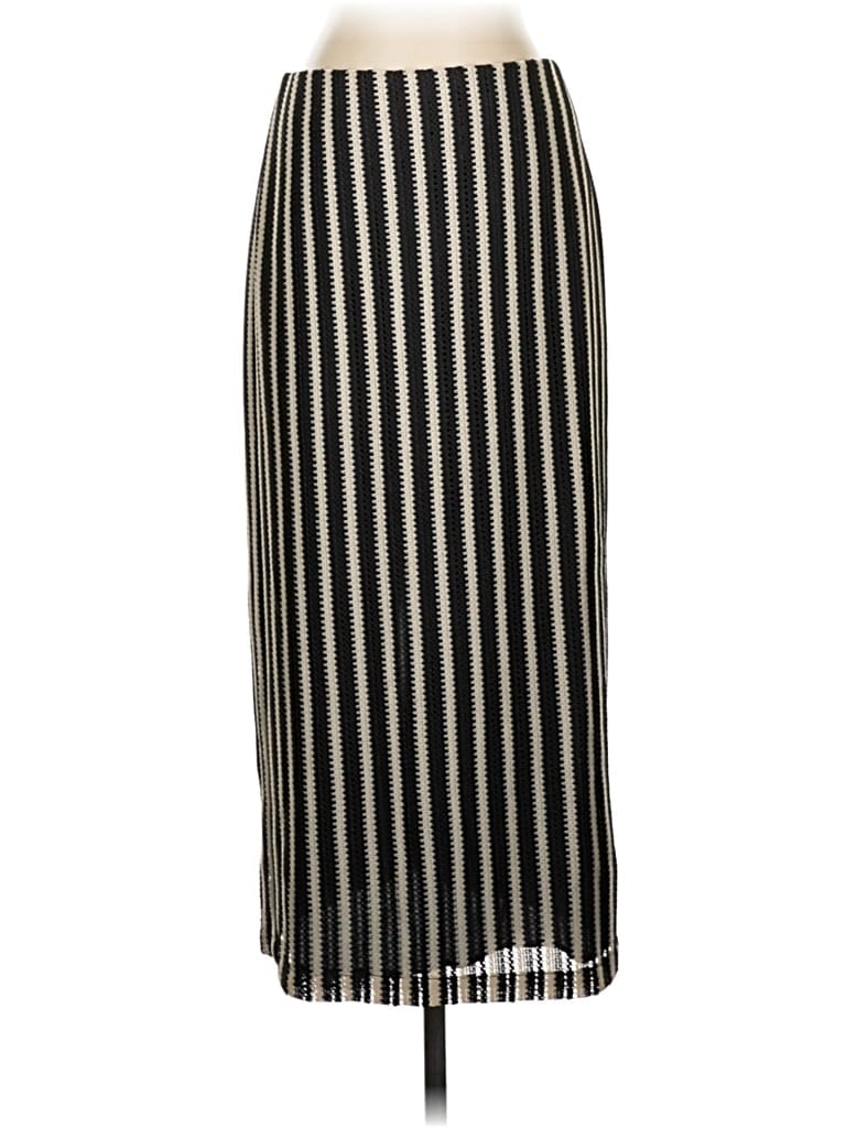 Pre-owned Ann Taylor Loft Casual Skirt In Black