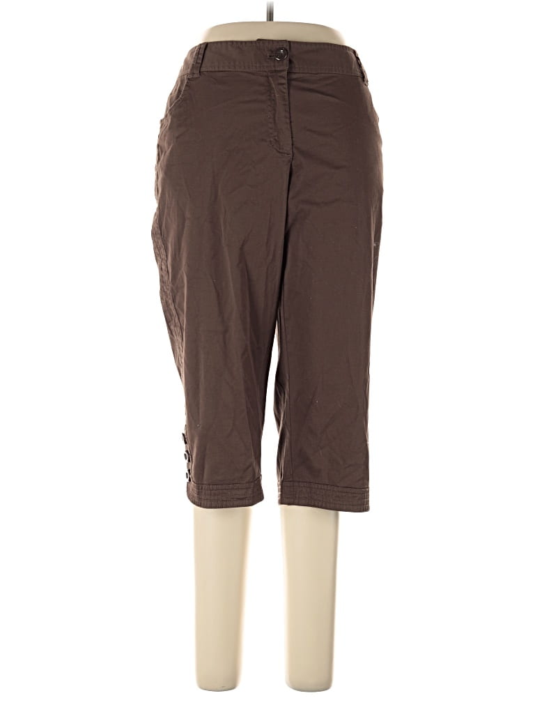 Pre-owned Axcess Khaki Pant In Brown