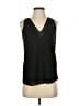 Cooper & Ella 100% Polyester Black Sleeveless Top Size XS - photo 1