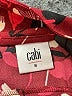 CAbi 100% Polyester Hearts Red Casual Skirt Size 8 - photo 3