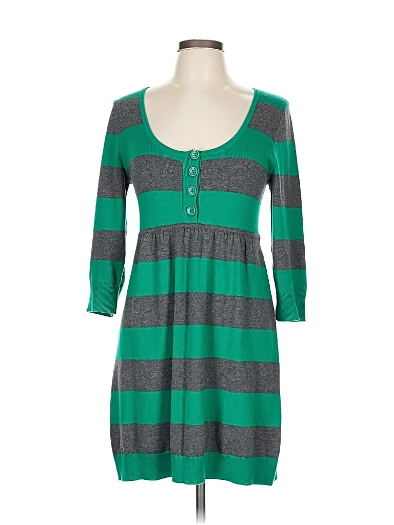 Pre-owned Love By Design Casual Dress In Green