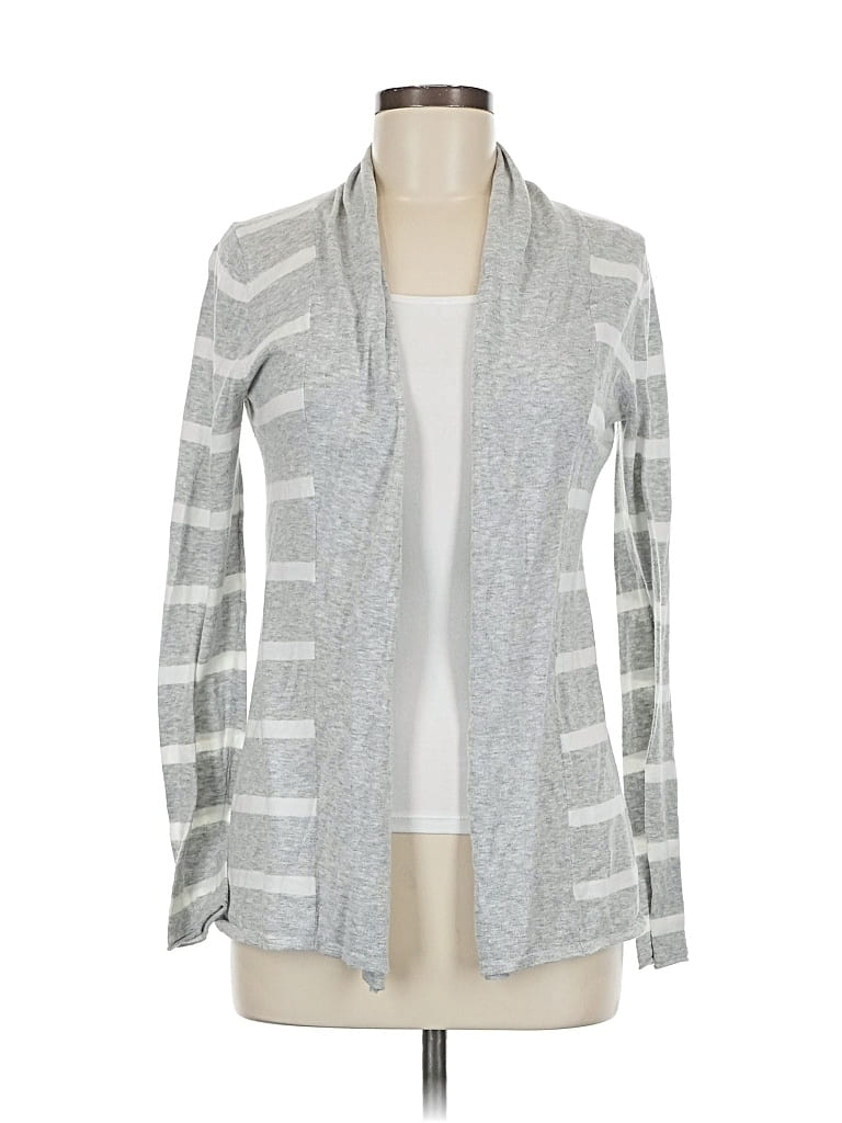 Pre-owned Express Cardigan Sweater In Silver