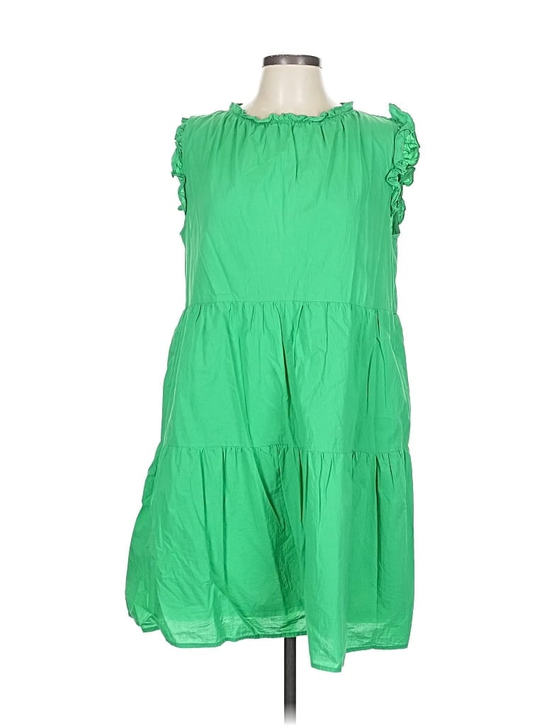 Pre-owned &merci Casual Dress In Green