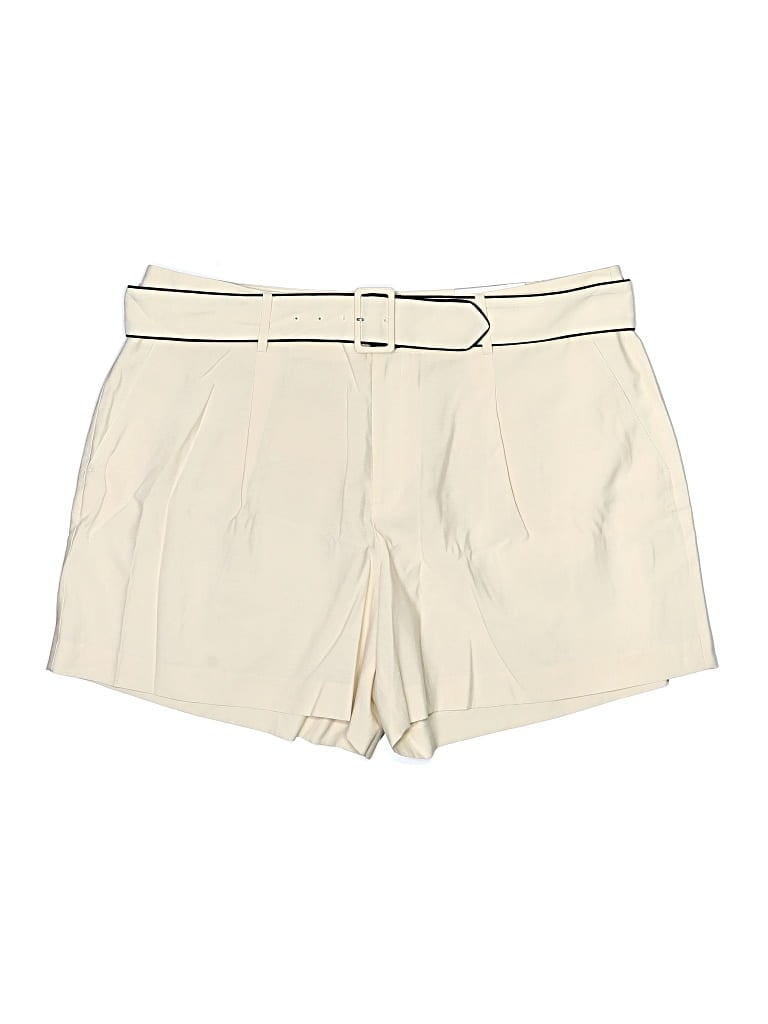Pre-owned Ann Taylor Factory Shorts In White
