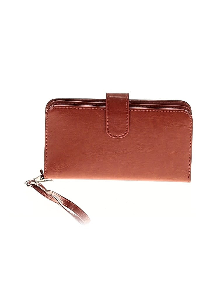 Pre-owned Unbranded Wristlet In Brown