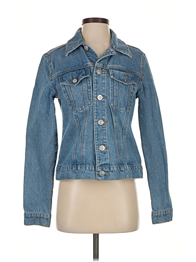Pre-owned Hudson Denim Jacket In Blue