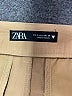 Zara Solid Tan Khakis Size S - photo 3