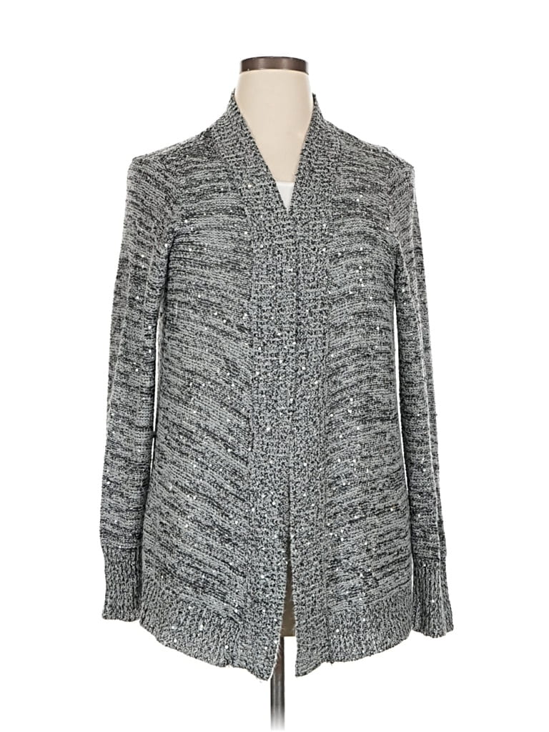 Pre-owned White Stag Cardigan Sweater In Gray