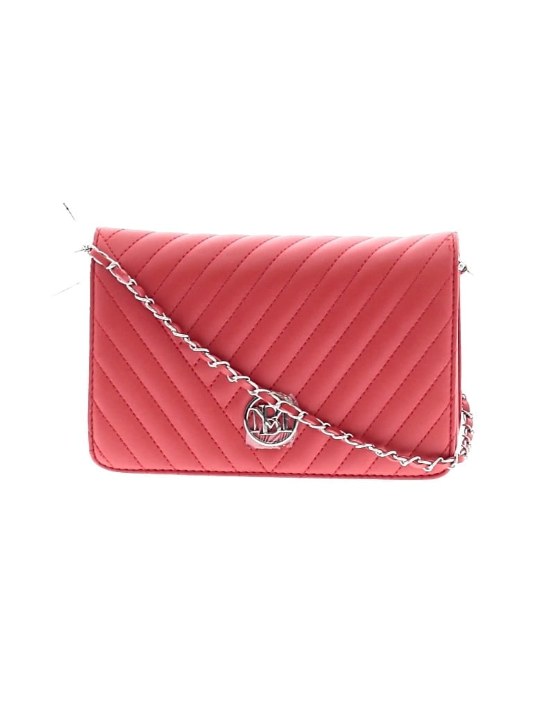 Pre-owned Badgley Mischka Crossbody Bag In Red