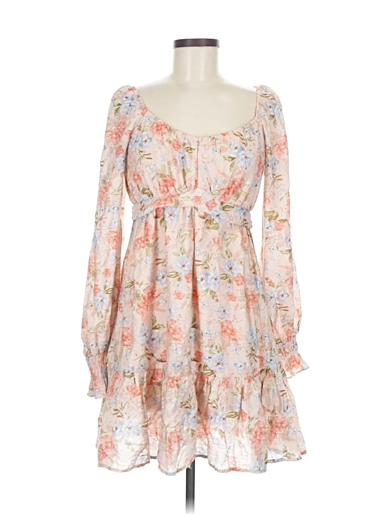 Pre-owned Blu Pepper Cocktail Dress In Pink