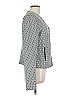 Long Tall Sally Polka Dots Silver Blazer Size 10 - photo 4