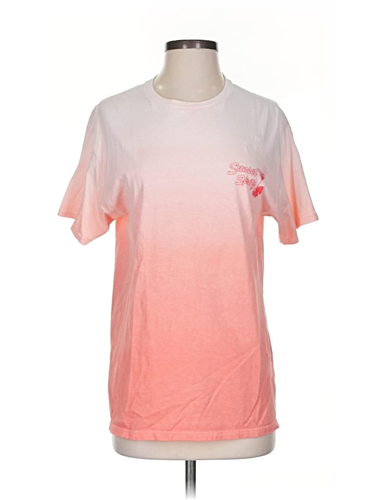 Pre-owned Altar'd State Short Sleeve T-shirt In Orange