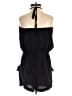 METROPARK 100% Polyester Solid Black Romper Size XS - photo 2