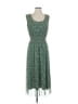 Max Studio Paisley Green Casual Dress Size S - photo 1