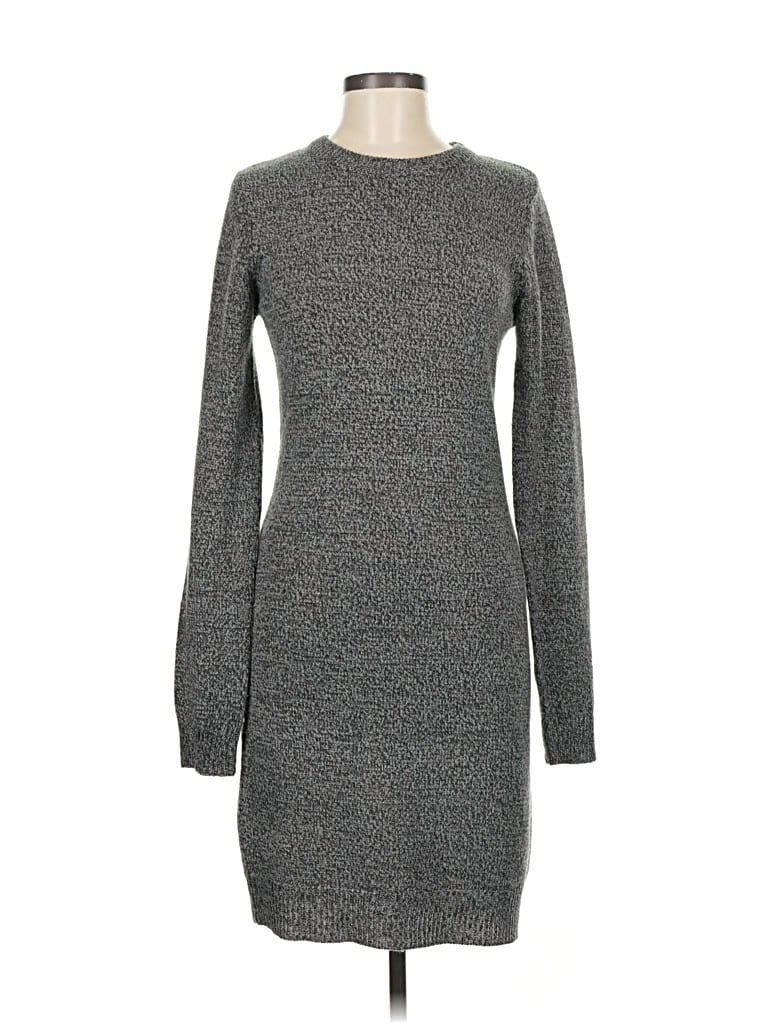 Pre-owned Brave Soul Casual Dress In Gray