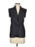 Calvin Klein 100% Polyester Black Sleeveless Blouse Size XS - photo 1