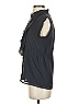 Calvin Klein 100% Polyester Black Sleeveless Blouse Size XS - photo 5