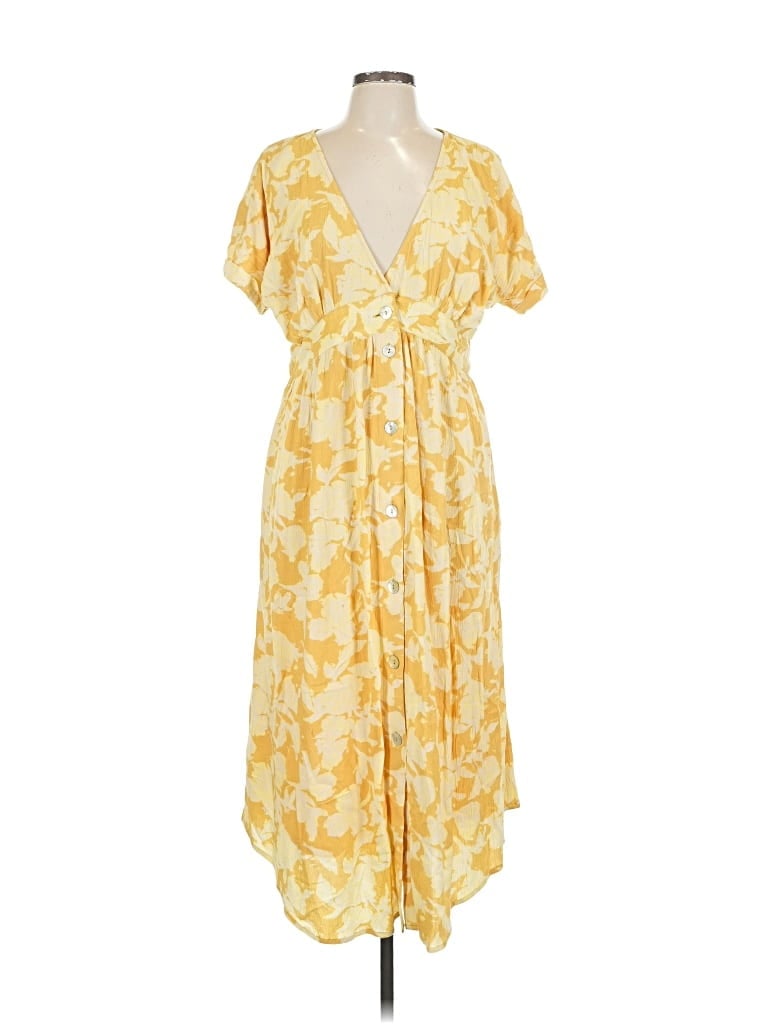 Pre-owned The Normal Brand Casual Dress In Yellow