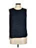 Dex 100% Polyester Blue Sleeveless Blouse Size M - photo 1