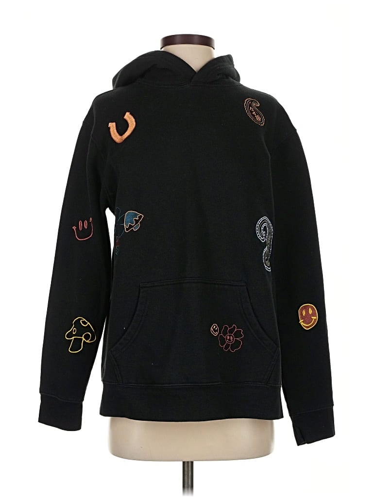 Pre-owned Pacsun Pullover Hoodie In Black