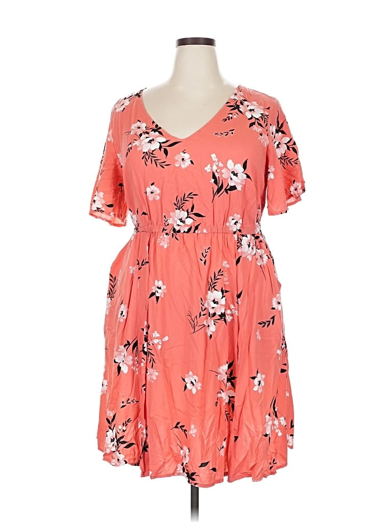 Pre-owned Torrid Casual Dress In Orange