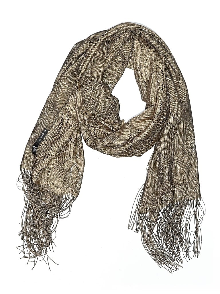 Pre-owned Unbranded Scarf In Gold