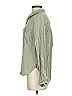 Universal Thread 100% Lyocell Green Long Sleeve Button-Down Shirt Size S - photo 5