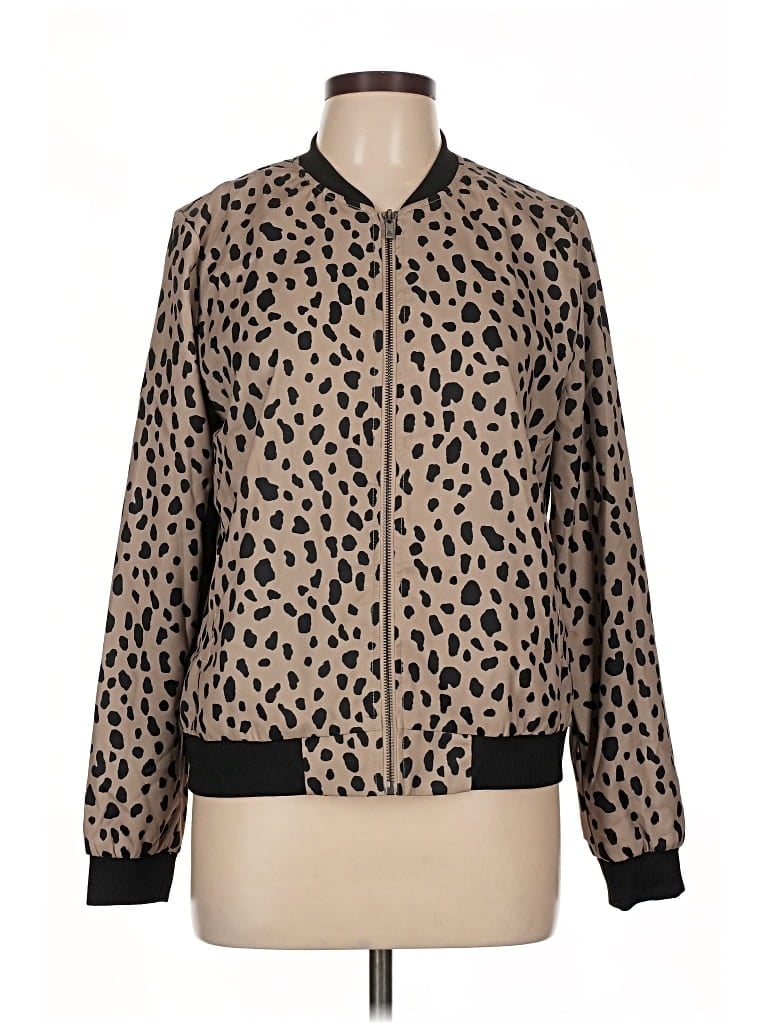 Pre-owned Ampersand Ave Jacket In Brown