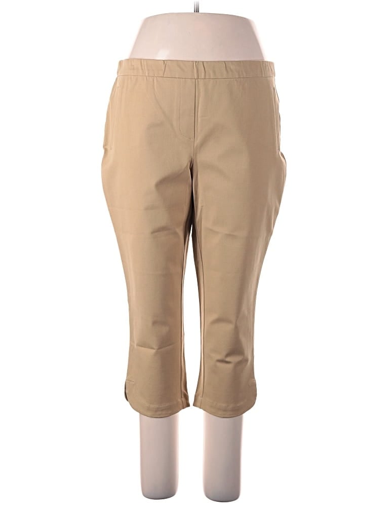 Pre-owned Isaac Mizrahi Live Active Pants In Brown