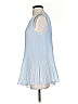 BCBGeneration Blue Sleeveless Blouse Size S - photo 5