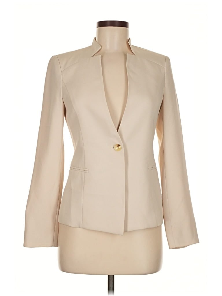 Pre-owned Assorted Brands Blazer Jacket In White