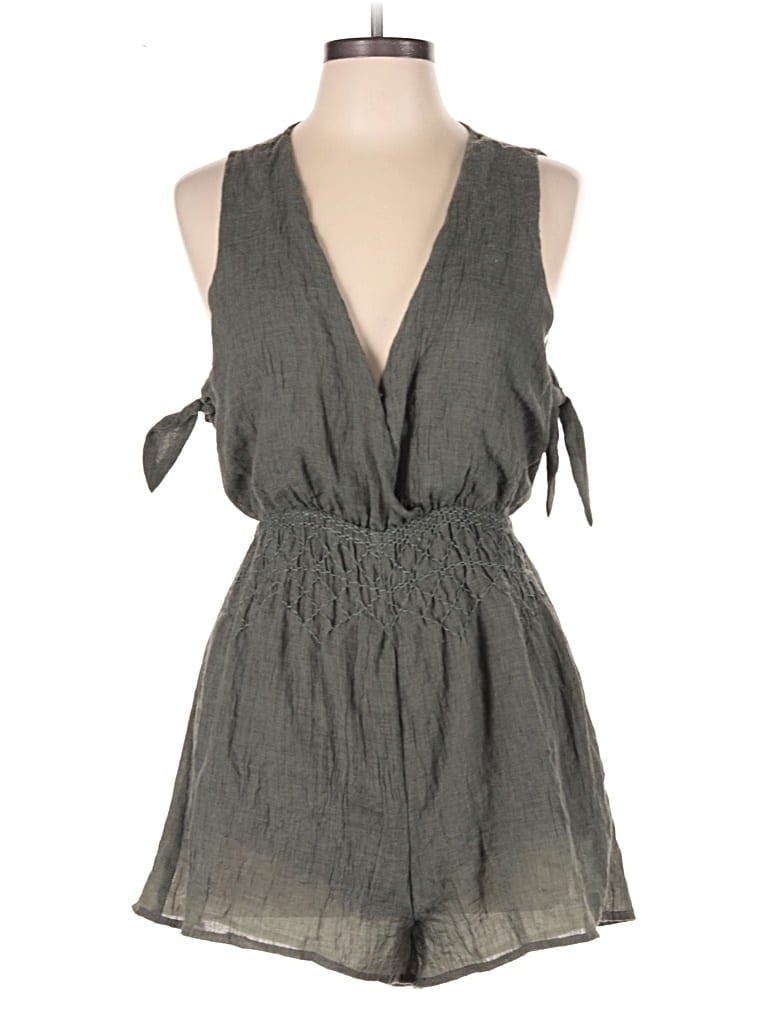 Pre-owned Lush Romper In Gray
