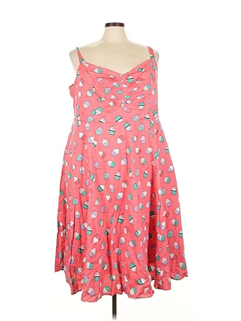 Pre-owned Torrid Casual Dress In Pink