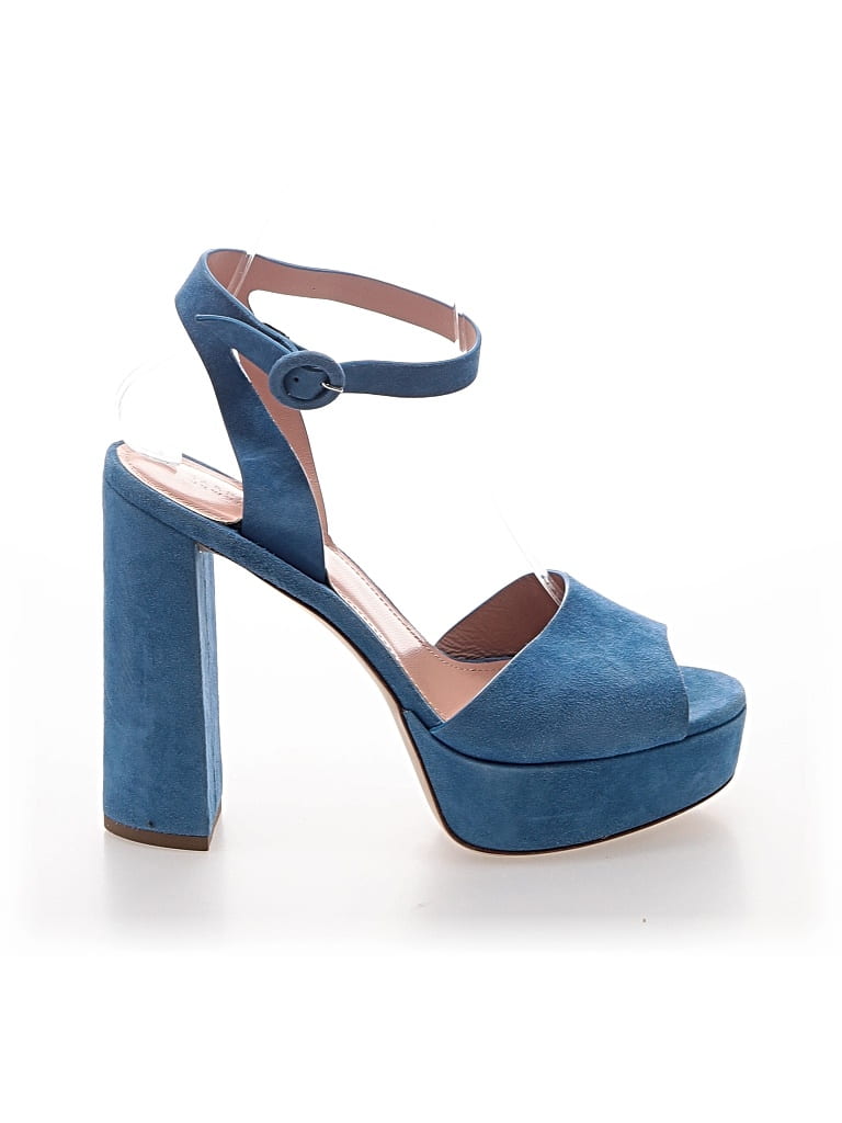 Pre-owned Barneys New York Sandals In Blue