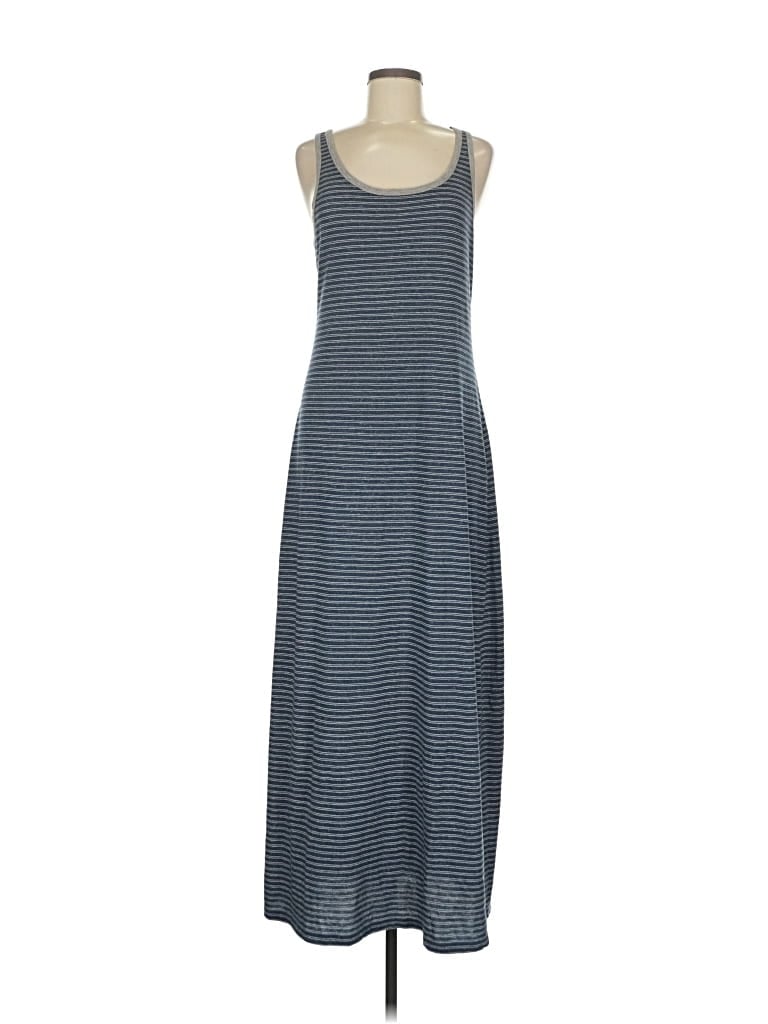 Pre-owned Lou & Grey For Loft Casual Dress In Blue