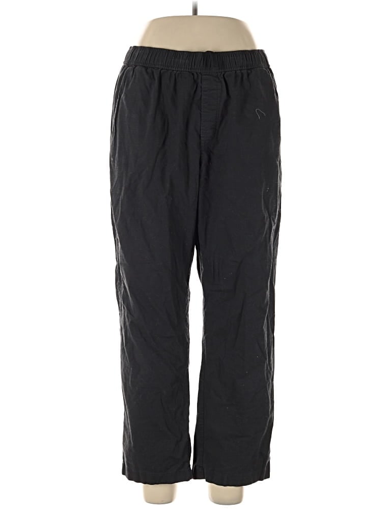 Pre-owned Uniqlo Casual Pants In Black