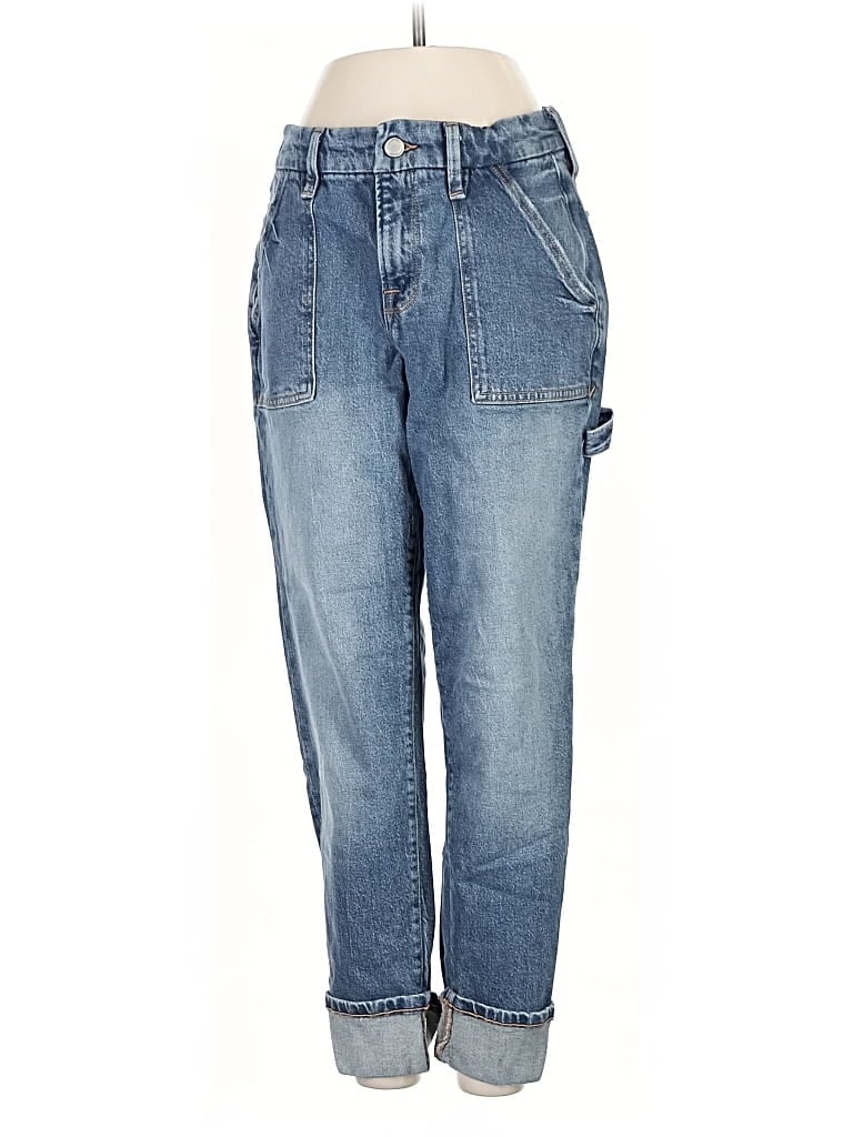 Pre-owned Good American Jeans In Blue