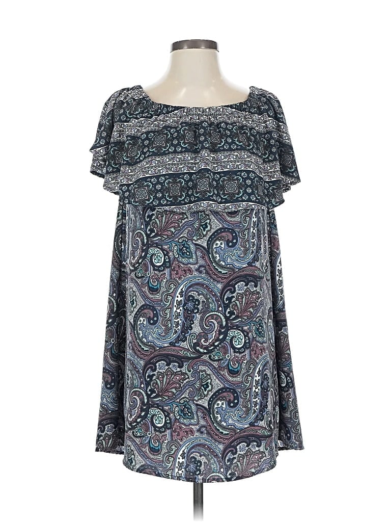 Pre-owned Massini Casual Dress In Gray