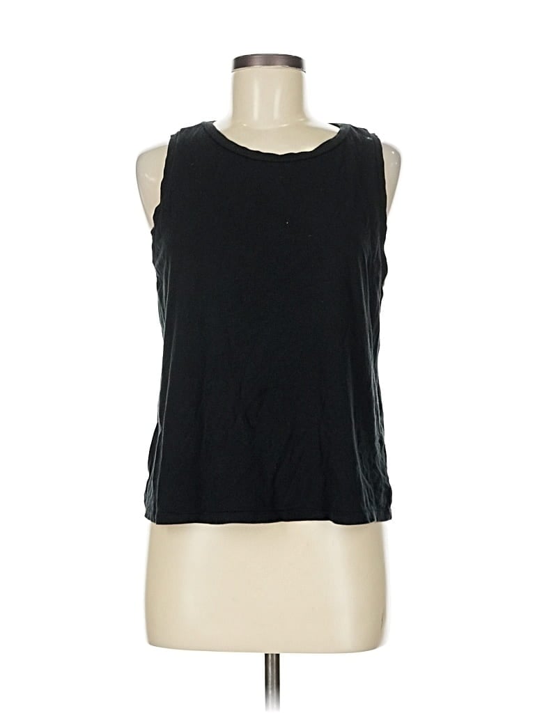 Pre-owned Banana Republic Factory Store Sleeveless T-shirt In Black