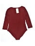 Heatherly Burgundy Bodysuit Size L - photo 2