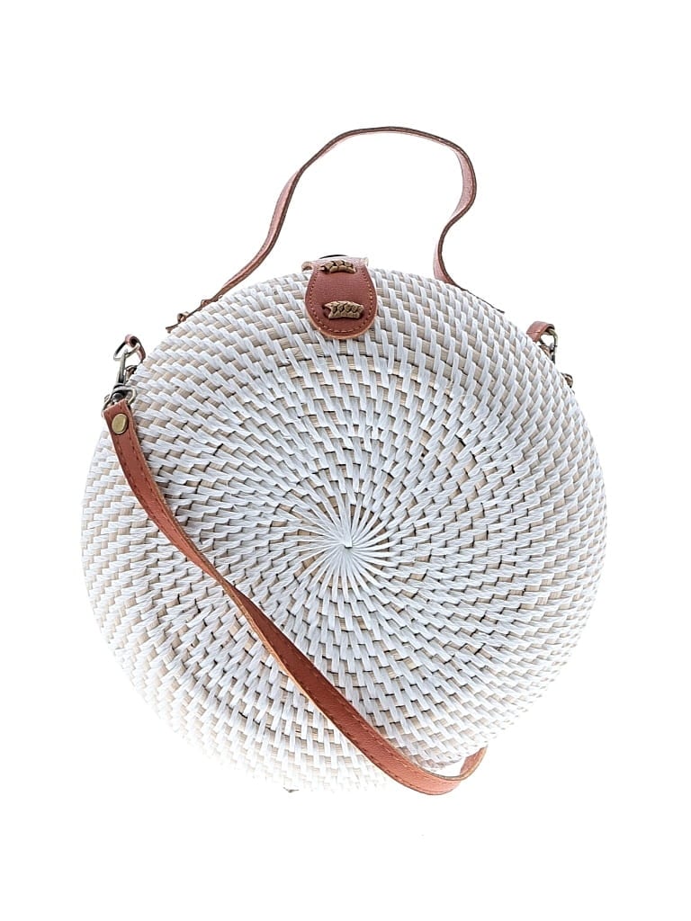 Pre-owned Unbranded Satchel In White