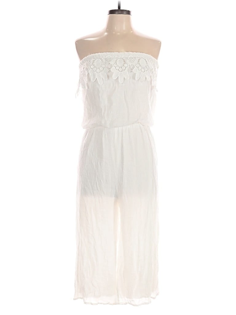 Pre-owned Kings Road Romper In White