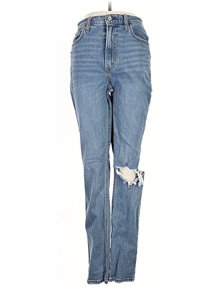 Pre-owned Abercrombie & Fitch Jeans In Blue