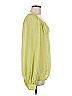 Ann Taylor LOFT 100% Polyester Green Long Sleeve Blouse Size M - photo 4