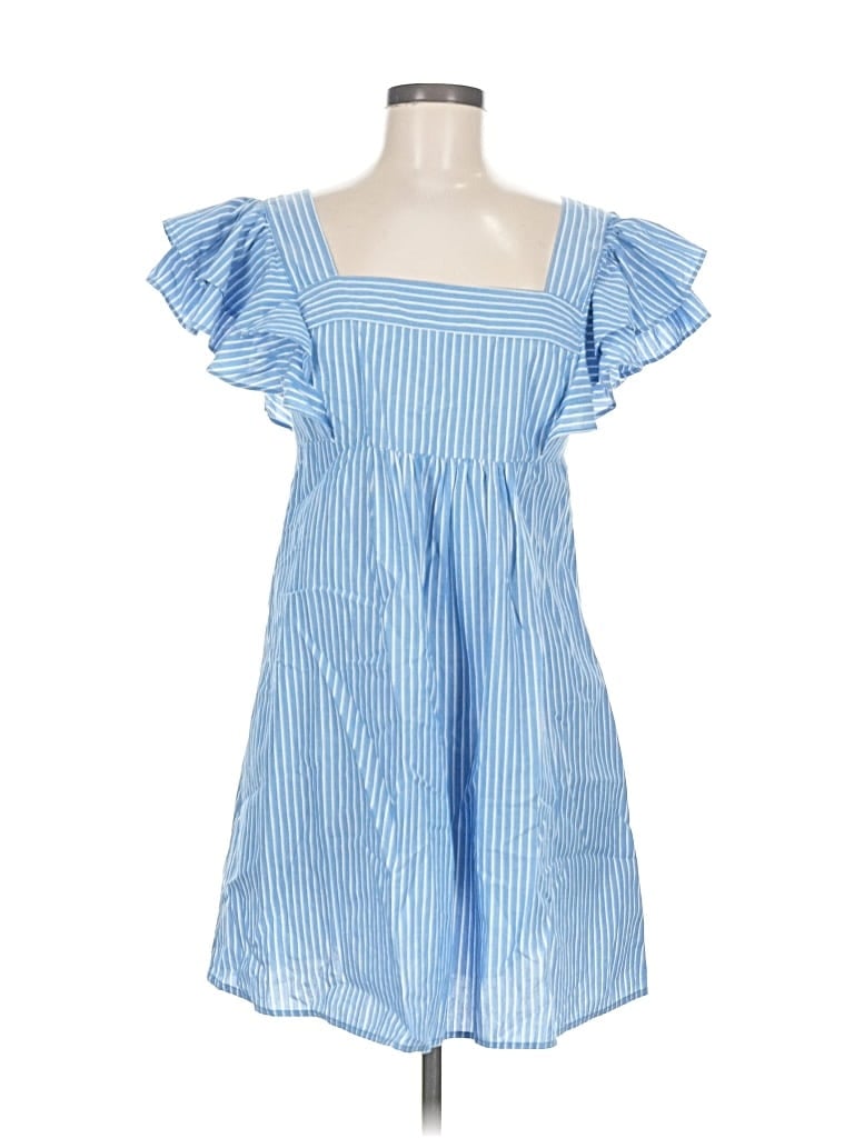 Pre-owned Urban Outfitters Casual Dress In Blue
