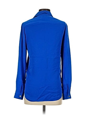 MICHAEL Michael Kors Long Sleeve Silk Top (view 2)