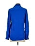 MICHAEL Michael Kors 100% Silk Blue Long Sleeve Silk Top Size XXS - photo 2
