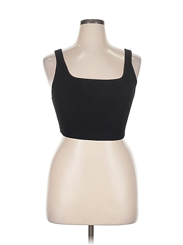 Pre-owned Babaton Tube Top Black Strapless Neckline Tops