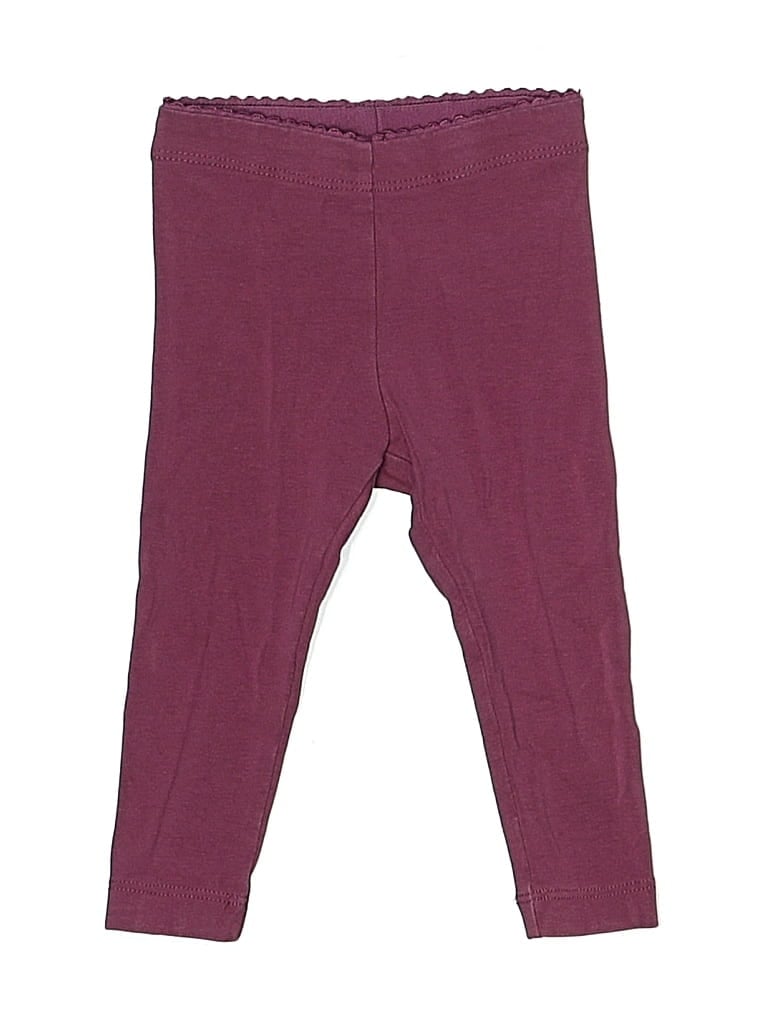 Pre-owned Tea Babies' Casual Pants In Burgundy